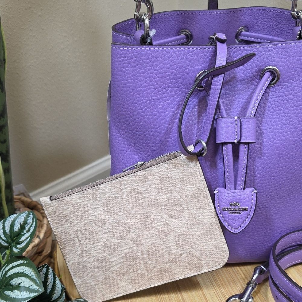 Coach Rowan Bucket Bag and Zipper Pouch - Picture 2 of 14